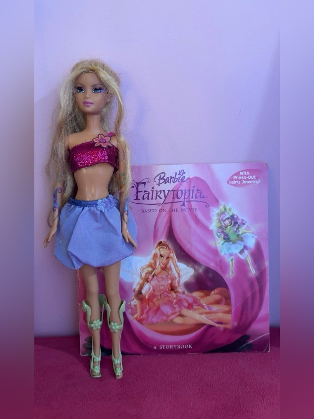 Barbie Fairytopia Elina G6266 Mattel 2004 No Wings